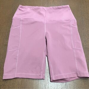 Yogalicious Lux Dusty Pink Bike Shorts